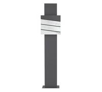 Buzn De Correos Con Soporte 37 X 37 Cm, Antracita Ecd Germany