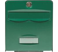 Buzón BURG WACHTER Balthazar - Acero galvanizado - 2 puertas - Verde