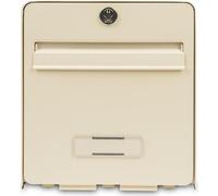 Buzón - BURG WACHTER - Modelo Favor - Acero galvanizado - 1 puerta - Beige