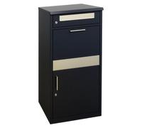 Buzón de cartas - Buzón de pared - Buzón para paquetes - Apartado de correos - Buzón - De pie - Con compartimento para paquetes