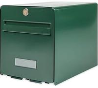 Buzón Favor de BURG WACHTER, acero galvanizado verde, con 1 puerta
