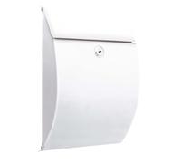 Arregui Buzón exterior Galan E5961 — Acero, Tamaño S (DIN A5), Fácil de instalar, Blanco