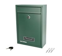 Buzon square verde 26 x 9 x 31 (alt.) cm.