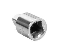 Bvdfgk Adaptador de Impacto de 1/2", Herramienta de Conversión para Destornillador de Impacto, Resistente Al Desgaste, Portátil, Pieza de Repuesto para, Cabeza de 12.5 Mm a