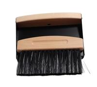 Bvdfgk Juego de Recogedor Y Escoba de Oficina, Cepillo para Barrer, Cerdas Densas Y Finas, Limpieza Del Hogar, Limpieza de Muebles, Jardín, cerdas de PET negras, tal como se describe