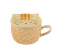 Bvdfgk Taza de Cerámica para Café, Té con Asa, Taza Pequeña para Beber, Leche, Diseño 3D para El Día de Valentín Y Navidad, C, tal como se describe