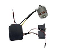 BWANGIAO Motor de Taladro sin escobillas de Litio Engranaje de 13 Dientes, luz LED para un Alto par de Salida y Larga Vida útil.