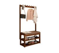 Bx9rE7tK3g Banco Zapatero Banco for Cambiar Zapatos, Zapatero, Perchero Integrado en el Suelo, Dormitorio, Entrada de casa Banco de Pasillo