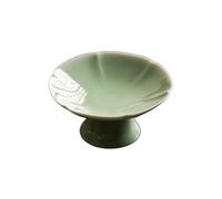 Bx9rE7tK3g Tazones para salsa Plato de cerámica for condimentos, bandeja multiusos, plato for servir, frutero, vajilla cocina Platos de tapas(Light green)