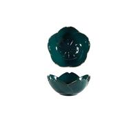 Bx9rE7tK3g Tazones para salsa Plato de cerámica for salsa, cuenco con forma flor for cocina, salsas y vinagres Platos de tapas(Green)