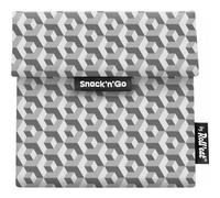 By Roll'Eat Boc'N'Roll Porta Snacks go Tiles Negro 1 ud