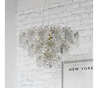 By Rydéns Lámpara colgante Lorraine de By Rydens, Ø 52 cm, transparente
