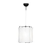 By Rydéns Lámpara colgante Softy Ø35 cm Blanco mate-negro mate