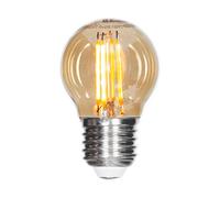 By Rydéns Lámpara de filamento LED globo regulable E27 4W Ámbar Ø4.5 cm