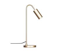 By Rydéns Lámpara de mesa Curve 51 cm Dorado mate