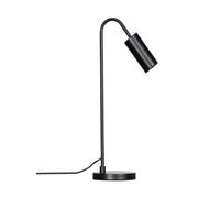 By Rydéns Lámpara de mesa Curve 51 cm Negro mate