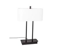 By Rydéns Lámpara de mesa Luton Negro/blanco