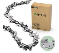 BYANE Cadena de motosierra de carburo de 16 pulgadas de paso de 0.325 pulgadas, calibre de 0.127 pulgadas, 66 eslabones de transmisión