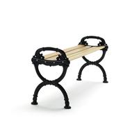 Byarums bruk Banco Byarum Pino impregnado. soporte negro