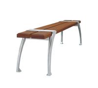 Byarums bruk Banco Haga Caoba aceitado. soporte de aluminio en bruto