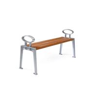 Byarums bruk Banco Skillinge Roble aceitado. soporte de aluminio en bruto