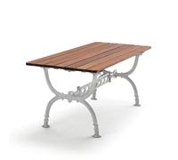 Byarums bruk Mesa Byarum 142x72 cm Caoba. soporte de aluminio en bruto