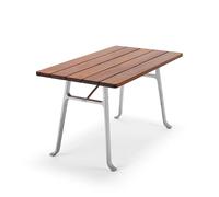 Byarums bruk Mesa Seriff Caoba aceitado. soporte de aluminio en bruto