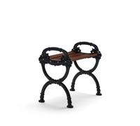 Byarums bruk Taburete Byarum Pino barniz marrón. soporte negro