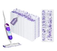 BYOFI Paquete de 16 almohadillas desechables para fregona Swiffer PowerMop multisuperficie, kit de repuesto para limpieza de suelos