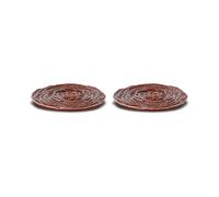 Byon 2 Posavasos Veggie Ø10 cm Burdeos