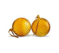 Byon Bola de Navidad Opacity M Ø8 cm. 2-pack Amarillo