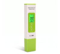 C-100 5 in 1 Salinidad TDS EC Probador de Agua de Mar Multifunción Medidor de Calidad de Agua con Retroiluminación para Acuarios, Piscinas y Sistemas de Ósmosis Inversa