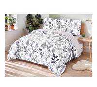 C.A | Colcha Bouti con Relieve Trenzado ️ | Juego de Funda Nórdica | Suave y Confortable | Incluye Fundas de Almohada
