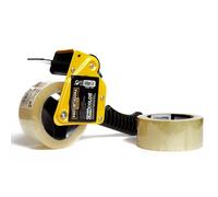 C.A | Kit Dispensador de Cinta de Embalaje | 2 Rollos de Precinto Transparente 48 mm x 100 m | Alta Resistencia