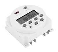 C/C Temporizador programable Digital, Interruptor Temporizador CN101A, Interruptor Tiempo LCD Digital DC 12V 16A para cocinar, Hornear, hogar, Cocina, Oficina