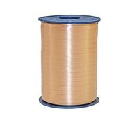 C.E. PATTBERG Cinta regalo color champán, 500 m de cinta embalar para rizar, 5 mm ancho para manualidades, decoración y envolver regalos para cualquier ocasión