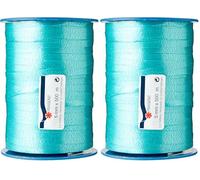 C.E. PATTBERG Cinta regalo color turquesa, 500 m de cinta embalar para rizar, 5 mm ancho para manualidades, decoración y envolver regalos para cualquier ocasión (Paquete de 2)