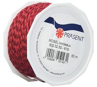 C.E. Pattberg GmbH & Co. KG Präsent - Rollo de Cinta (2 mm x 50 m), Color Rojo