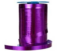 C.E. PATTBERG MEXICO Cinta regalo color morado metalizada, 250 m cinta embalar para rizar para envolver regalos, 10 mm de ancho, accesorios para decoración y manualidades cinta decorativa para toda ocasión