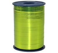C.E. PATTBERG MEXICO Cinta regalo color verde manzana metalizada, 250 m cinta embalar para rizar para envolver regalos, 10 mm de ancho, accesorios para decoración y manualidades cinta decorativa para toda ocasión