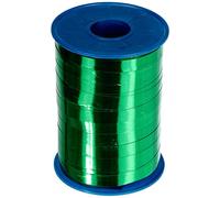 C.E. PATTBERG MEXICO Cinta regalo color verde metalizada, 250 m cinta embalar para rizar para envolver regalos, 10 mm de ancho, accesorios para decoración y manualidades cinta decorativa para toda ocasión