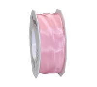 C.E. Pattberg Präsent Lyon - Rollo de Lazo con Alambre (tafetán, 40 mm x 25 m), Color Rosa