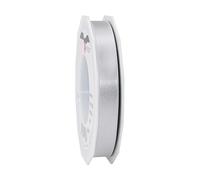 C.E. Pattberg Präsent - Rollo de Cinta de Doble Cara Satinado 15 mm x 25 m, Color Plata