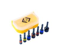 C.K T4514 - Juego de llaves de tubo para hexágonos exteriores, magnético - 7 piezas