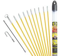 C.K T5419 MightyRod PRO Kit de barra de cables para caja de herramientas, 3,3 m