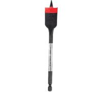 C.K Tools Vorteck CK T2953-22 - Broca fresadora plana para madera (22 x 152 mm, punta de rosca autorroscante, vástago hexagonal de 1/4 pulgadas, llave de impacto, acero al carbono, madera, plástico