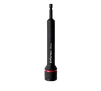 C.K Tools Vorteck - Destornillador de tuerca y perno extra profundo de 19 mm, 152 mm de largo alcance con profundidad de paso de 100 mm, vástago hexagonal de bloqueo rápido de 1/4 pulgadas, impacto de