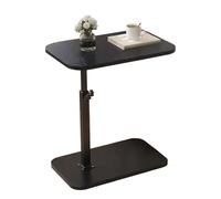 C Table, mesa giratoria de 360 grados, madera, material de metal