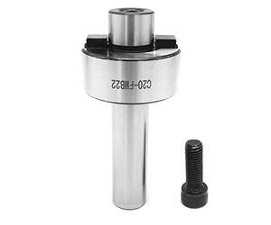C20 FMB22 Portaherramientas de fresado de extremo de vástago recto - Adaptador de eje de fresa frontal de aleación dura para procesar piezas de trabajo de acero, hierro fundido,