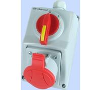 Kit de montaje con toma de corriente 5P (0-I) 32A IP54 974005